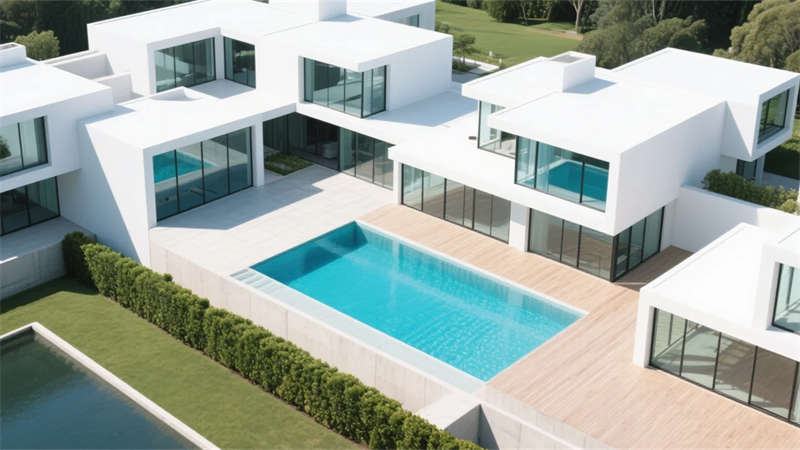 無(wú)界光影，靜謐幾何——合肥2000平民宿裝修設(shè)計(jì)效果圖